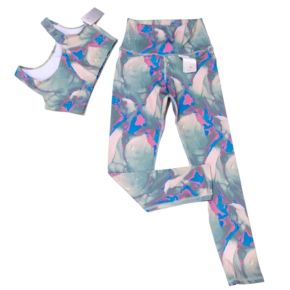 2 pc Workout Leggings One Size